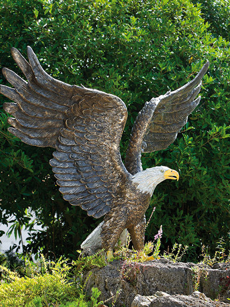 Bronzefigur Weißkopf-Seeadler (Art.Nr. 88632)