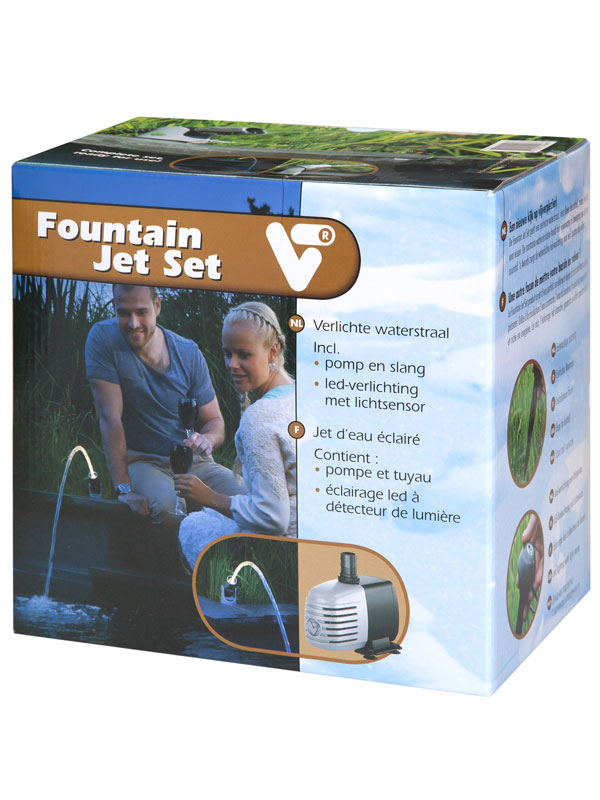 Fountain Jet Set verpackt