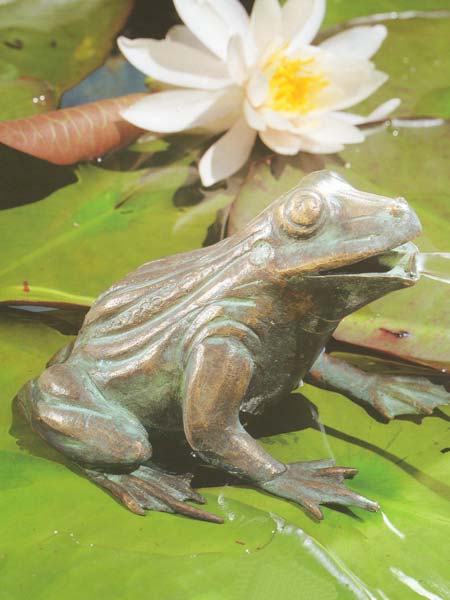 Bronzefigur Frosch (Artikel Nr. 90110)