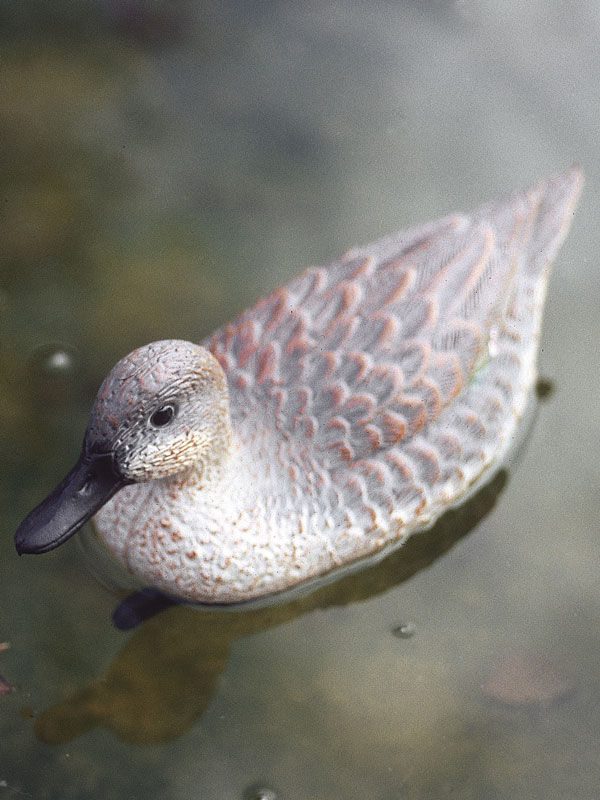 Teichfigur Krickente weiblich